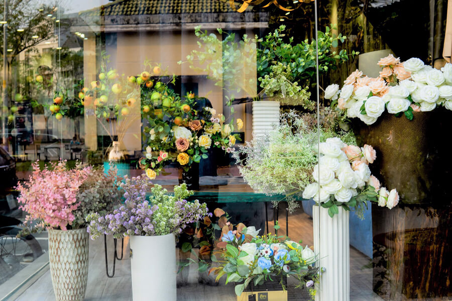 Cửa hàng bán hoa giả nổi tiếng ở Hải Phòng