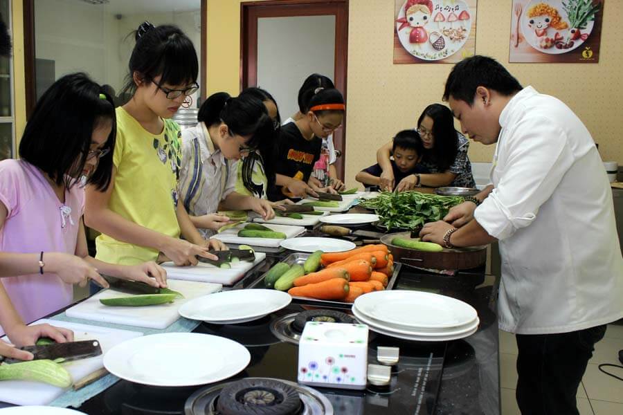 Lớp học nấu ăn chuyển nghiệp ở Hải Phòng
