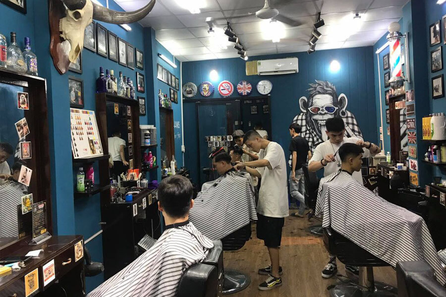 Tiệm cắt tóc nam nổi tiếng ở Hải Phòng